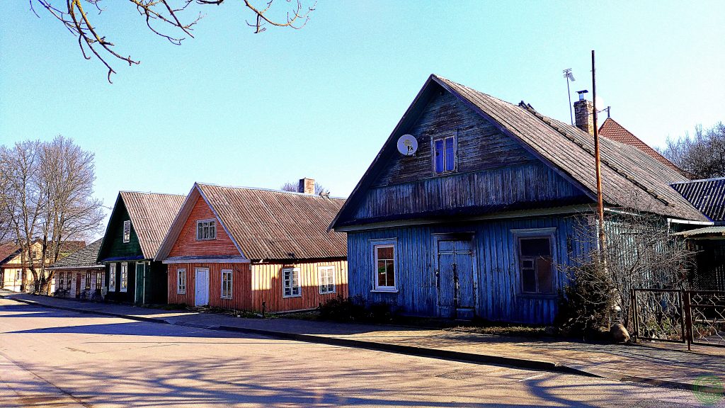 Casette di legno a Trakai