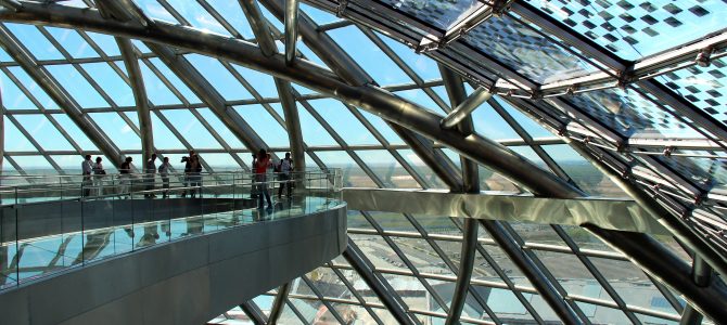 Interno del padiglione Nur Alem - Expo 2017 Astana