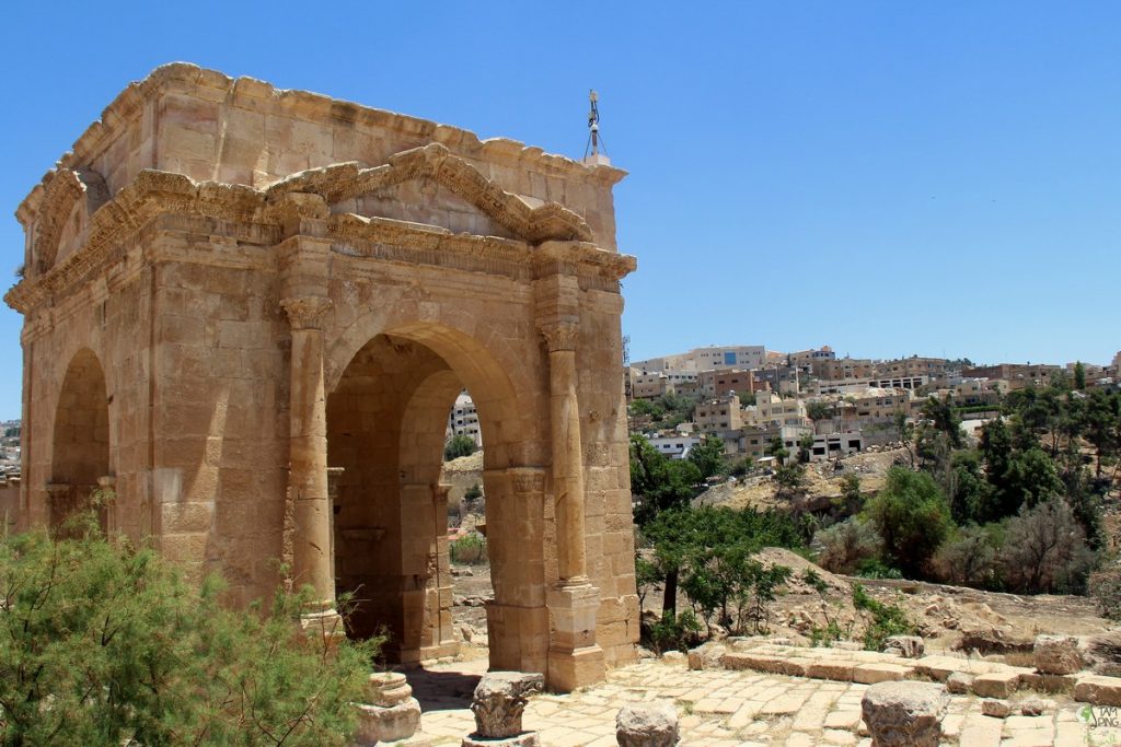 tetrapilo nord - Jerash